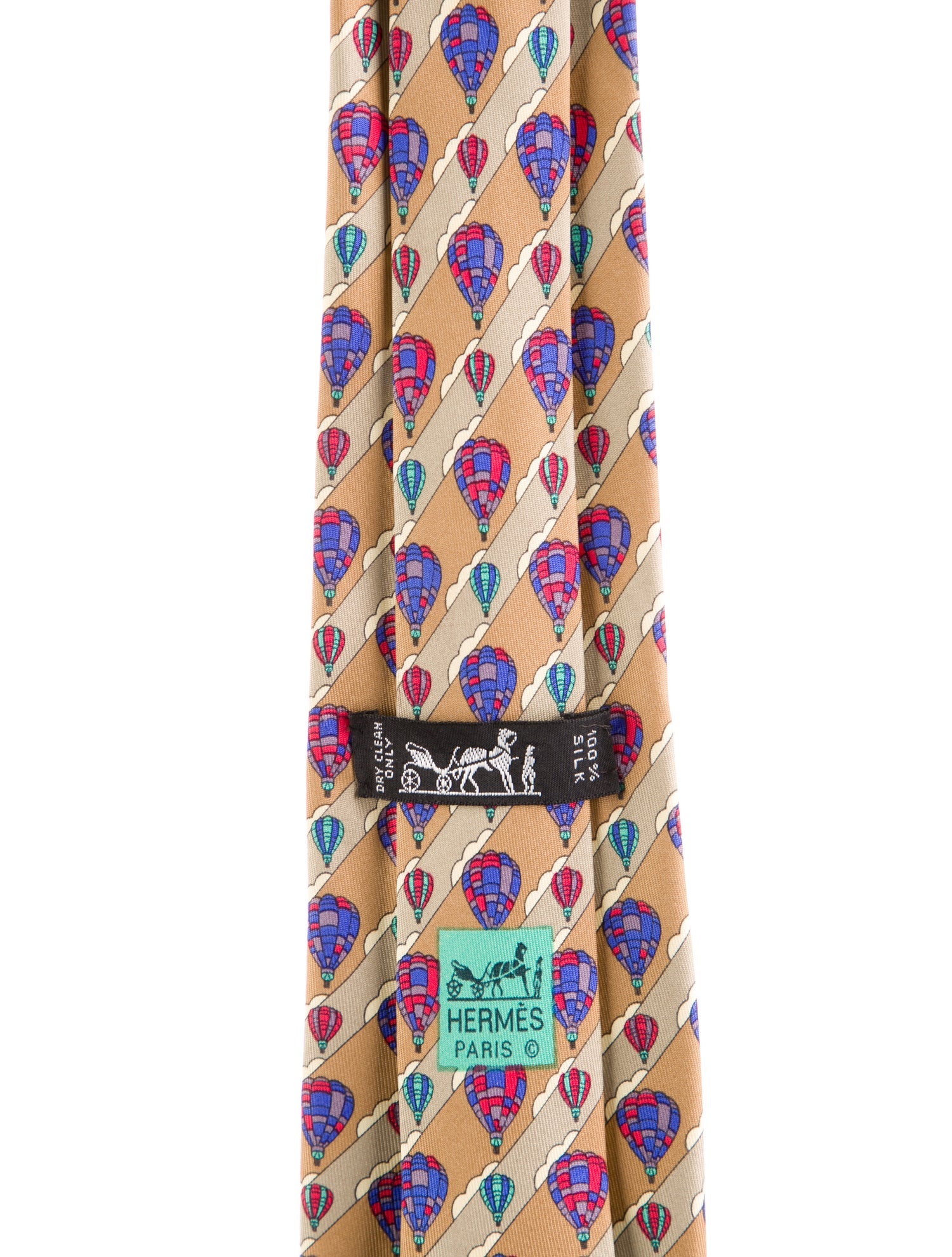 Hermès Silk Hot Air Balloon Tie